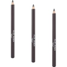 Ohbe Express Uzun Süre Kalıcı, Belirginleştirici Şekillendirici Kahve Kaş Kalemi - Brow Liner 155 (3 Paketi)
