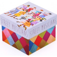 Decobox Bebek/Çocuk Hediye Kutusu (10x10x8 Cm.)