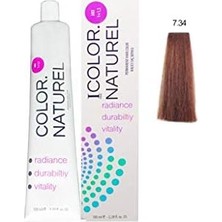Ohbe Express Kalıcı Saç Boyası 100 ml 7.34 Altın Bakır