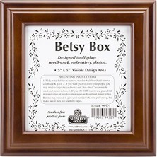Ohbe Express Mahogany Betsy Square Box 8"x8"x2.75"- Area 5"x5" -99521