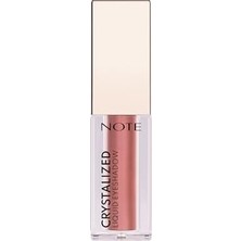 Ohbe Express Cosmetics Crystalized Eyeshadow Likit Metalik Göz Farı, 04 Pink Bouquet
