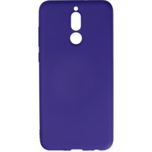 Hobibahçem Mate 10 Lite Kılıf Nano Içi Kadife Silikon - Mor