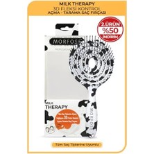 Ohbe Express Therapy Üç Boyutlu Oval Saç Fırçası - Kolay Tarama, Tüm Saç Tipleri