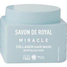 Ohbe Express Savon De Miracle Saç Bakım Maskesi 250 ml | Ince Telli Saçlar | Canlandırıcı Etkili | Kolajen