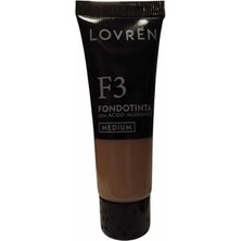 Ohbe Express Lovren F3 Medium Orta Ton Krem Fondöten 25ML