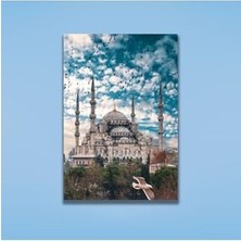 Ohbe Express Tekli Dikey Kanvas Duvar Tablosu Istanbul Sultanahmet Camii 70 x 100 GARTNM7179