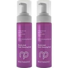 Ohbe Express New Paradise Gözenek Sıkılaştıran Nemlendiren Leke Karşıtı ve Sebum Dengeleyen Yüz Yıkama Köpüğü 200 ml (2 Paketi)
