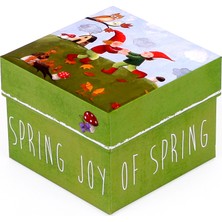 Decobox Bebek/Çocuk Hediye Kutusu (10x10x8 Cm.)