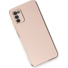Hobibahçem Galaxy A03S Kılıf Volet Silikon - Pembe