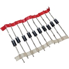 Devre Dünyası 10 Adet MUR460 Mur 460 4A 600V DO-201 2 Pin Süper Hızlı Diyot 5X9MM