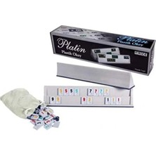 Sepetly Platin Plastik Okey Takımı Dayanıklı Oyun Seti