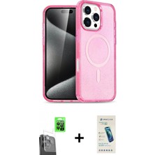 Marsilyan™- iPhone 16 Pro Kılıf Nova Asil Prime - Şeffaf Pasifik Cam Ekran Koruyucu + Raze Metal Kamera Lens - Sh