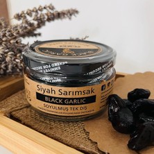 Edovital Siyah Sarımsak Soyulmuş Diş 120G (Cam Kavanoz)