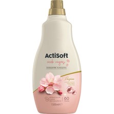 Actisoft Çiçek Rüyası Konsantre Yumuşatıcı 1500 ml 60 Yıkama Kalıcı Ferahlık Sunan Parfüm
