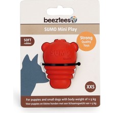 Flzdgnkr Beeztees Sumo Mını Dental Oyuncak Xxs Kırmızı 4,
