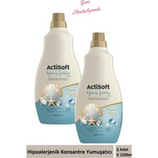Actisoft Okyanus Ferahlığı Konsantre Çamaşır Yumuşatıcı 1500 ml x 2 Adet