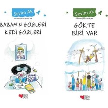 Can Yayınları Babamın Gözleri Kedi Gözleri ve Gökte Biri Var (Sevim Ak)