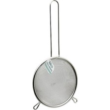 Savarga 14CM  Metal Saplı  2 Kulaklı  Tel Süzgeç (4801)