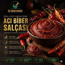 Öz Güneydoğu Baharat Antep Acı Biber Salçası 1 kg | %100 Doğal, Güneş Kurusu, Katkısız (Yoğun Acı ve Ev Yapımı)