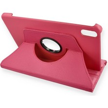 Bezos Pad V9 Kılıf 360 Tablet Deri Kılıf - Pembe