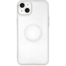 Bezos iPhone 14 Plus Kılıf Santa Lens Silikon - Şeffaf