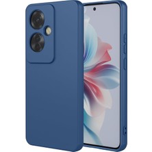 Bezos Reno 11F Kılıf First Silikon - Lacivert