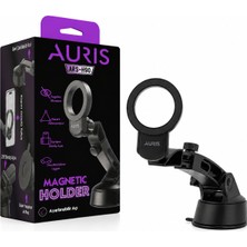 Auris Aurıs ARS-H90 Vantuzlu Ayarlanabilir Açılı Mıknatıslı Araç Içi Telefon Tutucu