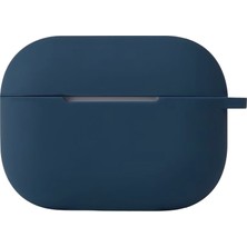 Bezos Airpods Pro 2 (2.nesil) Hang Kılıf - Lacivert