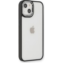 Bezos iPhone 14 Plus Kılıf Dora Kapak - Siyah