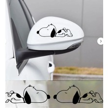 Peanuts Çetesi Dikiz Aynası Motor Kask Araba Oto Sticker