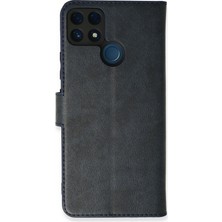 Bezos Realme C25 Kılıf Trend S Plus Kapaklı Kılıf - Lacivert
