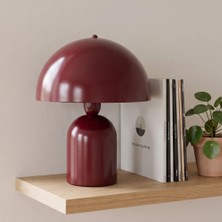 By Lamp Soho Bordo Metal Masa Lambası | Bylamp