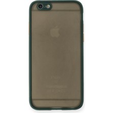 Bezos iPhone 6 Kılıf Montreal Silikon Kapak - Yeşil