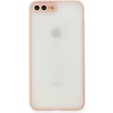 Bezos iPhone 7 Plus Kılıf Montreal Silikon Kapak - Pembe