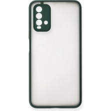 Bezos Redmi 9t Kılıf Montreal Silikon Kapak - Yeşil