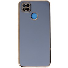 Bezos Redmi 9c Kılıf Volet Silikon - Mavi