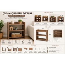 Merina Atölye Çok Amaçlı Raf