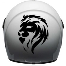 Benimser Reklam Aslan Araba, Motorsiklet, Kask, Laptop, Cam, Duvar Sticker 12X9 cm