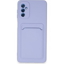 Bezos Galaxy A14 4g Kılıf Kelvin Kartvizitli Silikon - Lila