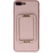 Bezos iPhone 7 Plus Kılıf Coco Elit Kapak - Pembe