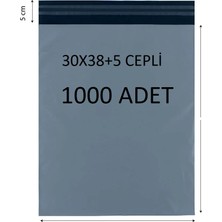 30X38+5 Cepli 1000 Adet Premium Kargo Poşeti Cac Plastik