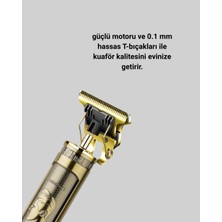 Zero Land Flzdgnkr 0.1 mm Hassas Kesim Tıraş Makinesi Şarjlı Metal Gövde