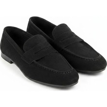 Meril Shoes Kadın Tay Tüyü Süet Günlük Rahat Şık Loafer Ayakkabı