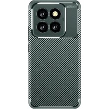 Bezos Mi 14T Pro Kılıf Auto Focus Karbon Kapak - Koyu Yeşil