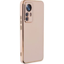 Bezos Mi 12T Pro Kılıf Volet Silikon - Pembe