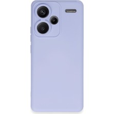 Bezos Redmi Note 13 Pro Plus Kılıf Nano Içi Kadife Silikon - Lila