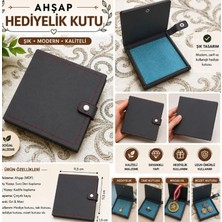 Merina Atölye Suni Deri Kaplamalı Takı Kutusu