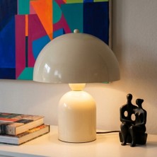 By Lamp Soho Bej Metal Masa Lambası | Bylamp