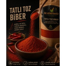 Öz Güneydoğu Baharat Tatlı Toz Kırmızı Biber 100 Gr| %100 Doğal, Taze ve Katkısız (Renkli, Aromatik ve Acısız Baharat)