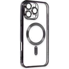 Bezos iPhone 16 Pro Max Kılıf Kross Magneticsafe Kapak - Siyah